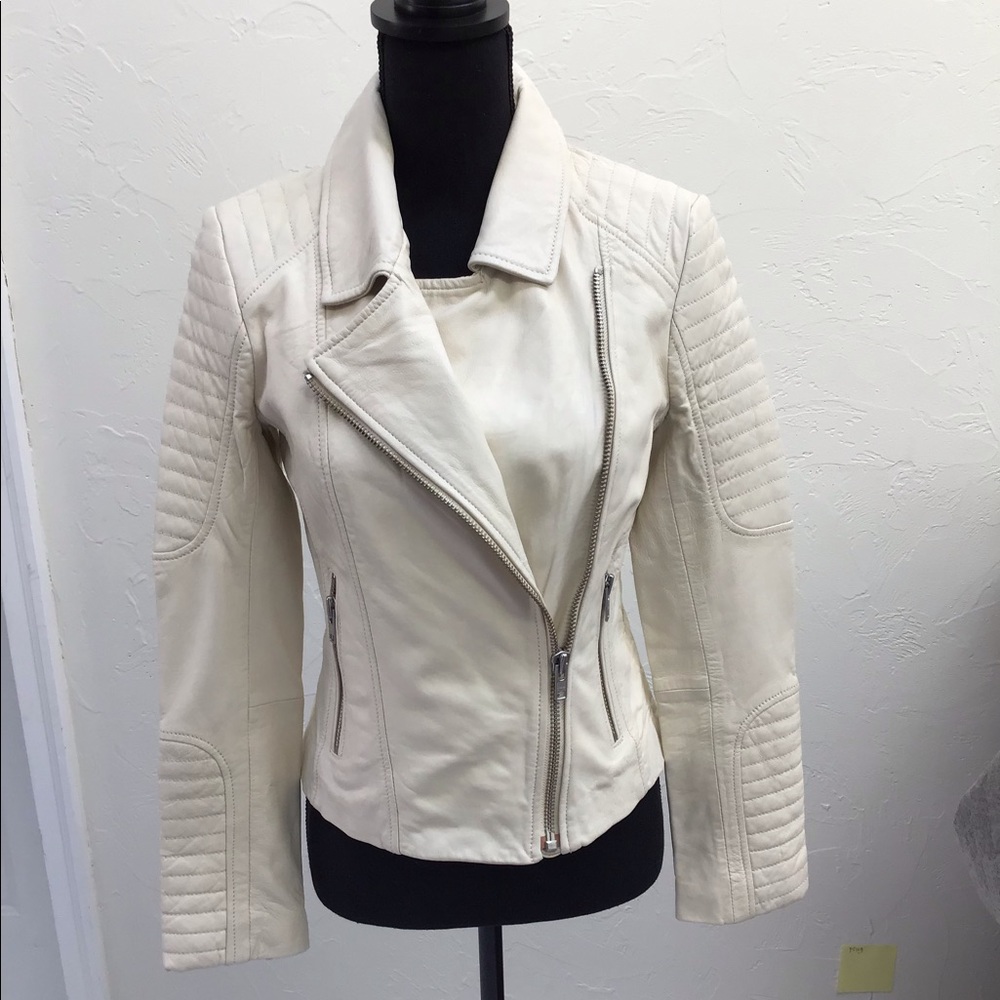 ‼️‼️BB DAKOTA LEATHER MOTO JACKET